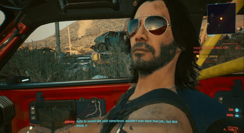 Cyberpunk 2077 These Boots Are Made For Walkin