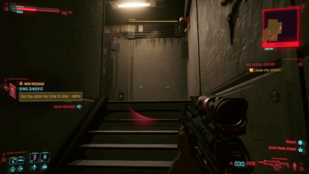 Cyberpunk 2077 - Leave the station