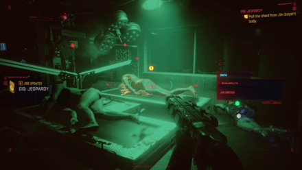 Cyberpunk 2077 - Find Jim Greyer using your scanner