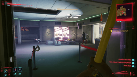 Cyberpunk 2077 - Leave the crematorium