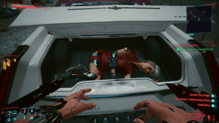 Cyberpunk 2077 - Carry BugBear to the Fixer