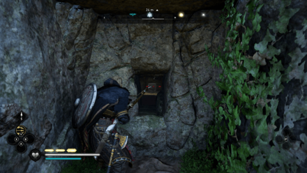 A Prayer for Vengeance - Destroy the box blocking the shelf