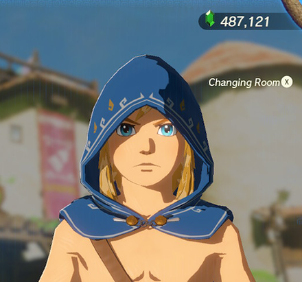 Hylian Hood Blue