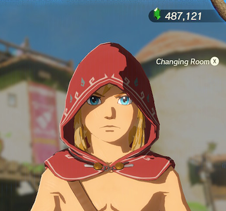Hylian Hood Red
