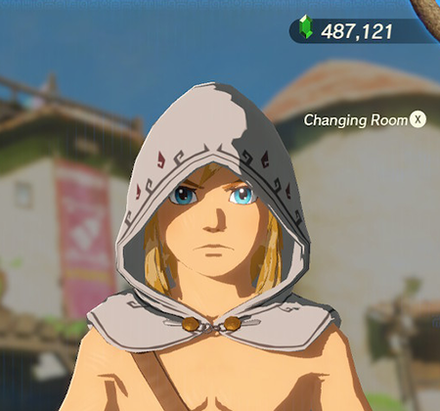 Hylian Hood White