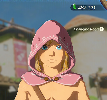 Hylian Hood Peach