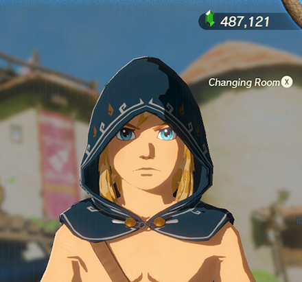 Hylian Hood Navy