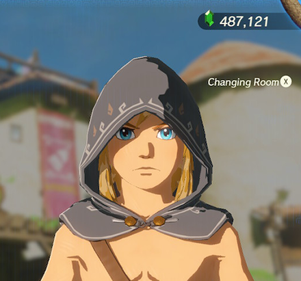 Hylian Hood Gray