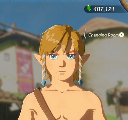 Snowquill Headdress Light Blue