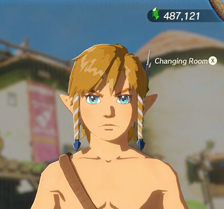 Snowquill Headdress Blue