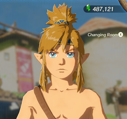 Desert Voe Headband Blue