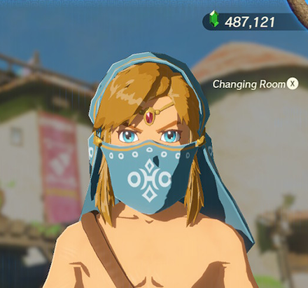 Gerudo Veil Light Blue