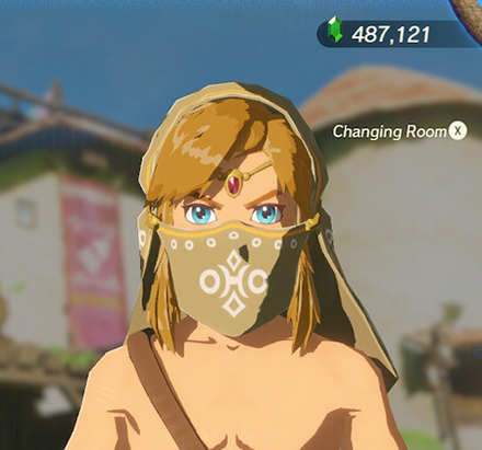 Gerudo Veil Light Yellow