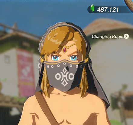Gerudo Veil Gray