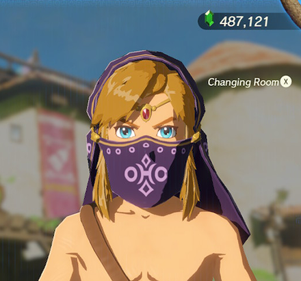 Gerudo Veil Purple