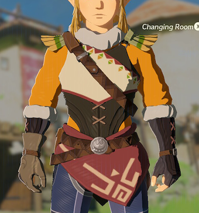 Snowquill Tunic Orange