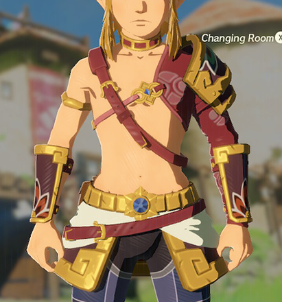 Desert Voe Spaulder Crimson