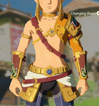 Desert Voe Spaulder Orange