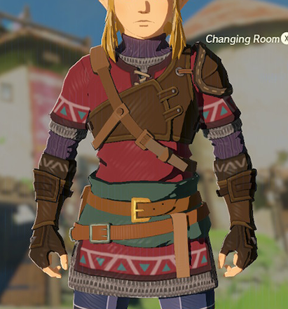 Hylian Tunic Crimson