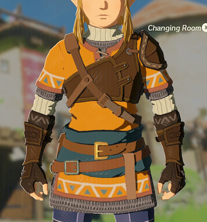 Hylian Tunic Orange