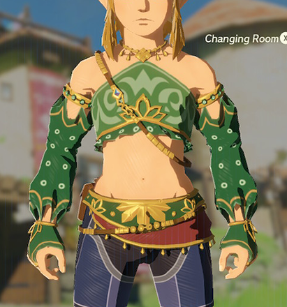 Gerudo Top Green