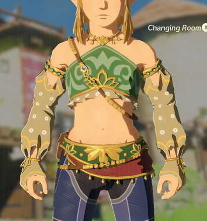 Gerudo Top Light Yellow