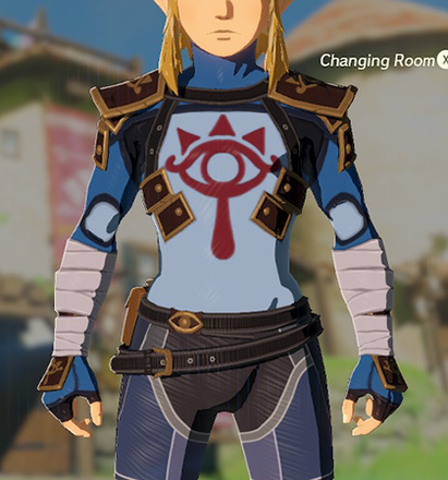 Stealth Chest Guard Blue