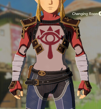 Stealth Chest Guard Red