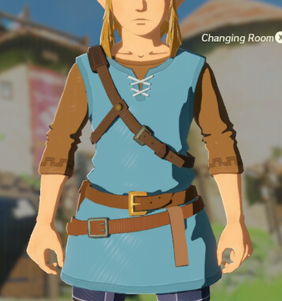 Tunic of the Wild Light Blue
