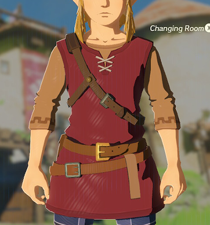 Tunic of the Wild Crimson