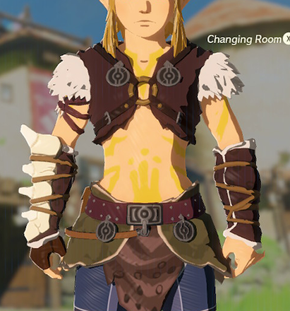 Barbarian Armor Yellow