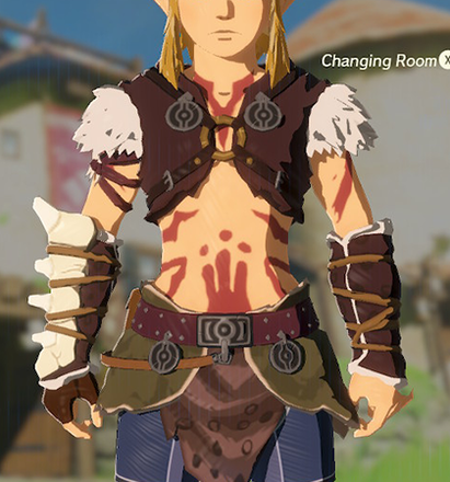 Barbarian Armor Red