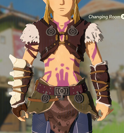 Barbarian Armor Blue