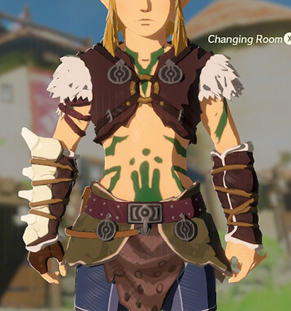 Barbarian Armor Green