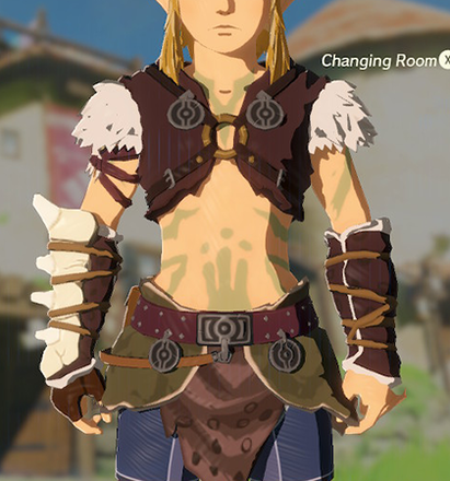 Barbarian Armor Light Yellow