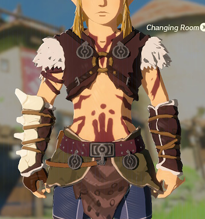 Barbarian Armor Crimson