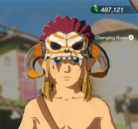 Barbarian Helm Orange