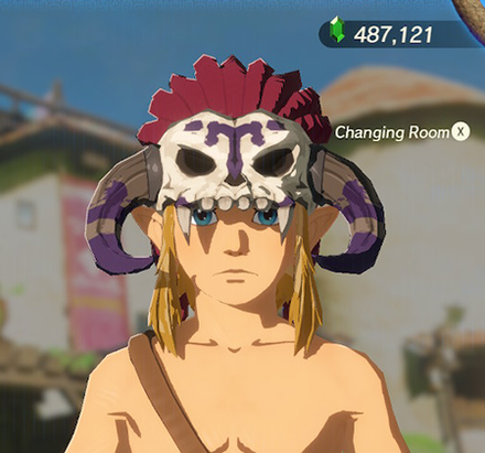 Barbarian Helm Purple