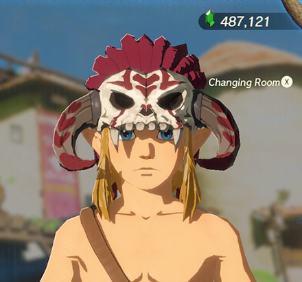 Barbarian Helm Crimson