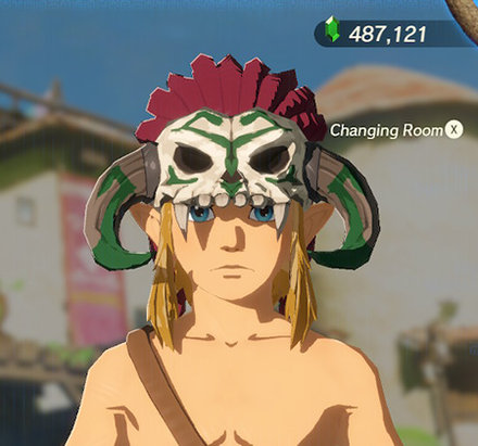Barbarian Helm Green