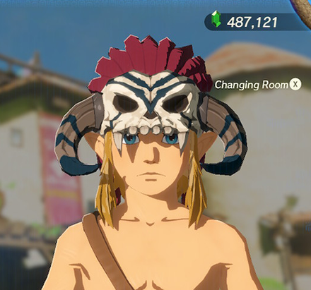 Barbarian Helm Navy