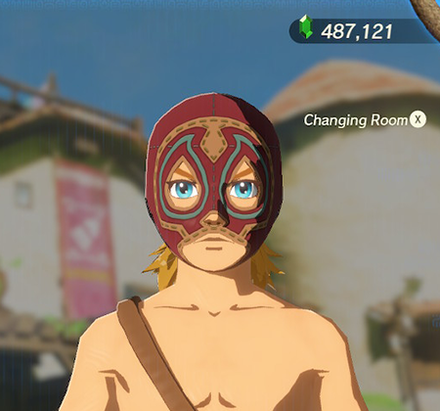 Radiant Mask Crimson