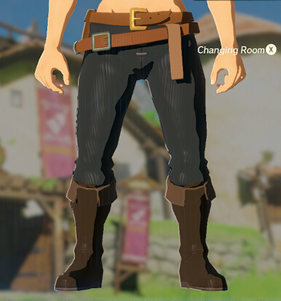 Hylian Trousers Black