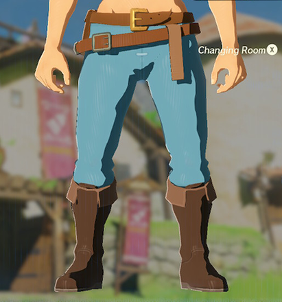 Hylian Trousers Light Blue