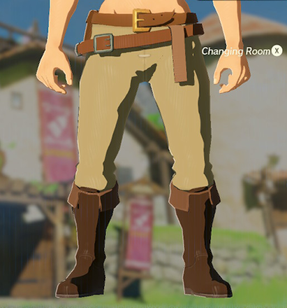 Hylian Trousers Light Yellow