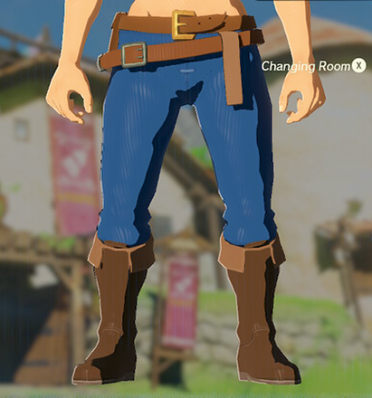 Hylian Trousers Blue