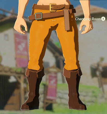 Hylian Trousers Orange