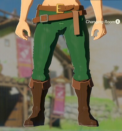 Hylian Trousers Green