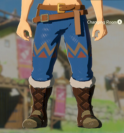 Snowquill Trousers Blue