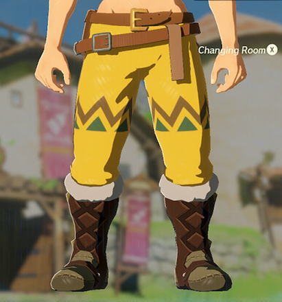 Snowquill Trousers Yellow